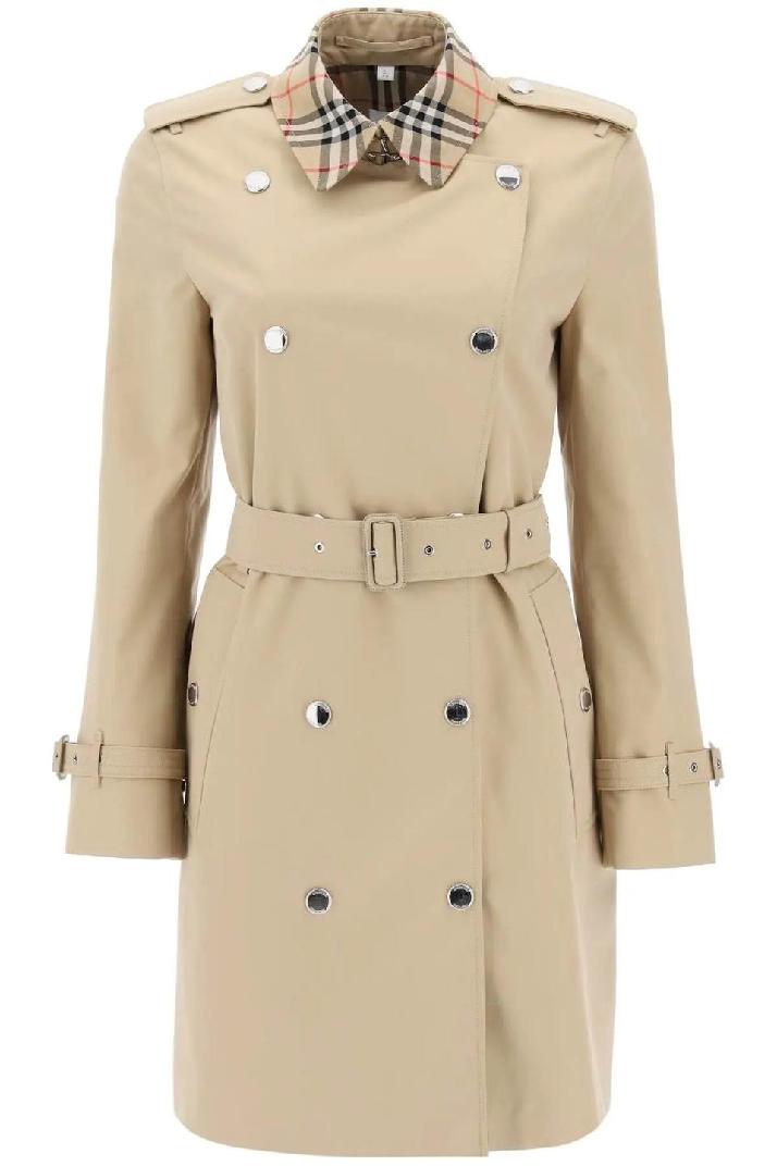 BURBERRY버버리 여성 트렌치코트 montrose double-breasted trench coat