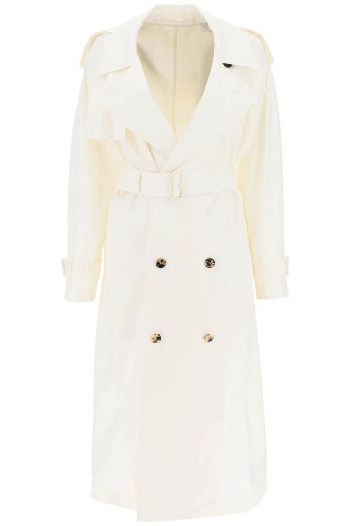BURBERRY버버리 여성 트렌치코트 silk trench coat