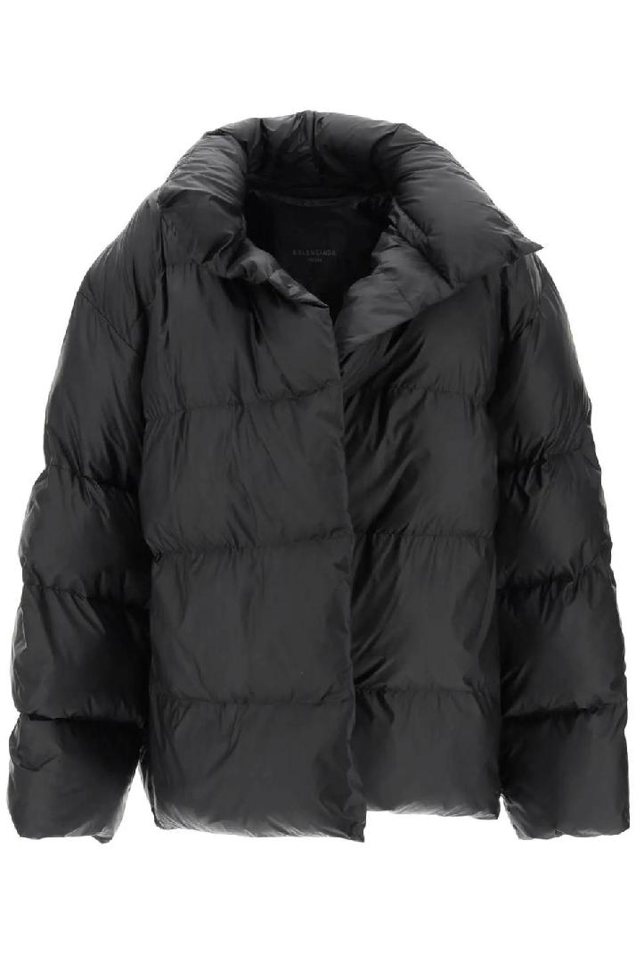 BALENCIAGA발렌시아가 여성 패딩 maxi wrap puffer jacket in coated nylon