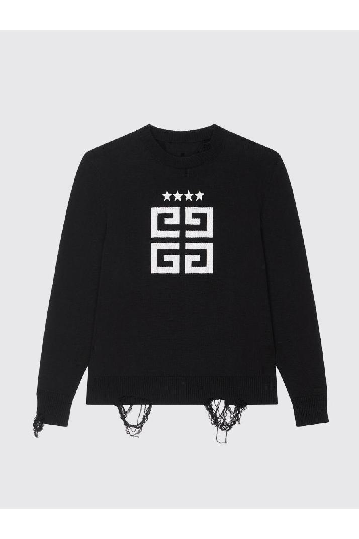 Givenchy지방시 남성 스웨터 Givenchy cotton sweater with printed logo
